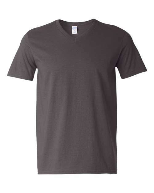 V-neck tees: unleash your creativity with custom apparel for toronto screen printing vnt100 - Charcoal / S