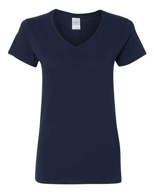 V-neck tee: unleash your designs! Live screen printing toronto ready. Va300 - Navy / S