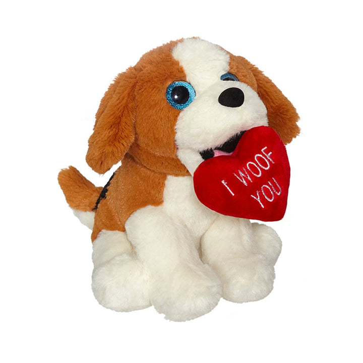 Valentine Beagle Mini Plush - Embroider Buddy®