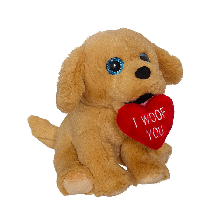 Valentine Golden Retriever Mini Plush - Embroider Buddy®