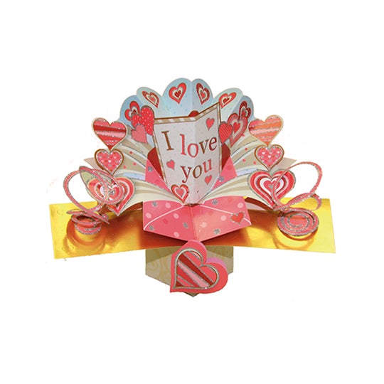 Valentine’s Day Pop Up Card - I Love You - Gift Cards