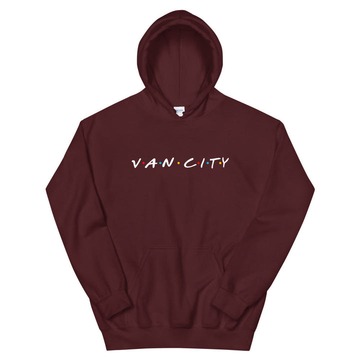 Van City Friends Hoodie - Maroon / S