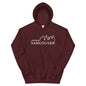 Vancouver Skyline Hoodie - Maroon / S