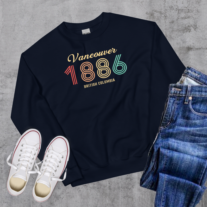 Vancouver Vintage Crewneck - Navy / S