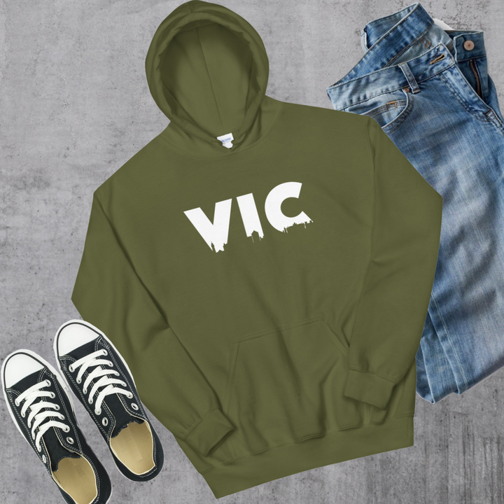 VIC Hoodie - Military Green / S