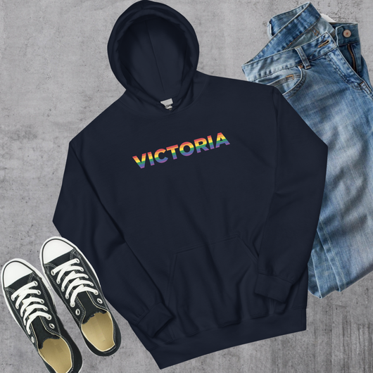 Victoria Pride Hoodie - Navy / S