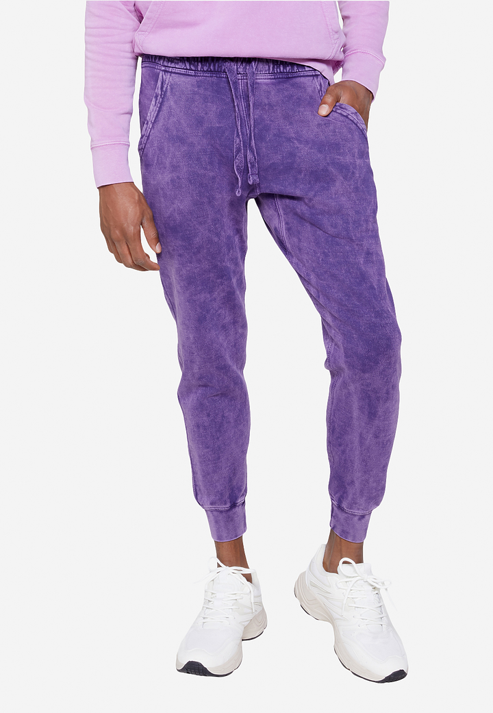 Vintage Joggers -LST009 - Vintage Cloud Purple / XS - pants