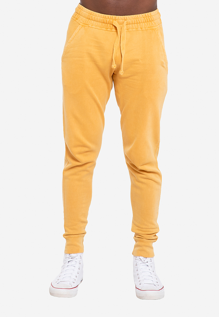 Vintage Joggers -LST009 - Vintage Mustard / XS - pants