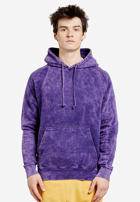 Vintage Raglan Hoodie - Cloud Purple / XS - Hoodies