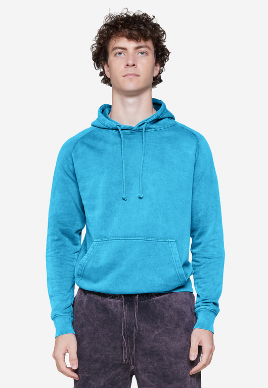 Vintage Raglan Hoodie - Vintage Lake / XS - Hoodies
