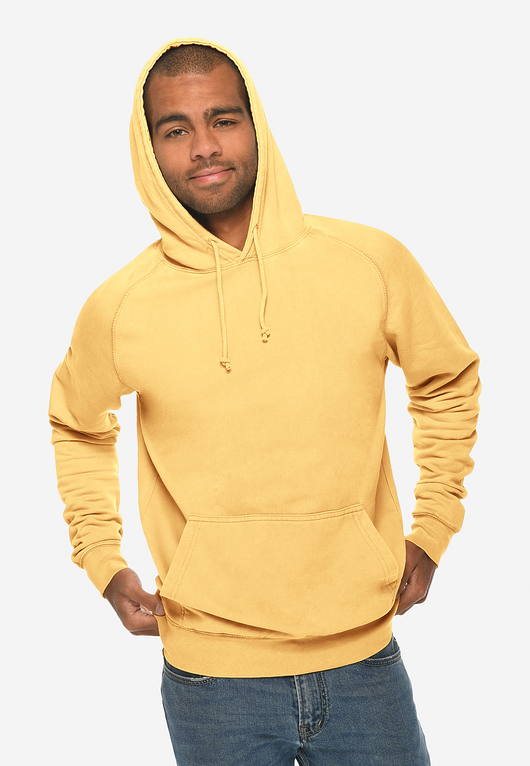 Vintage Raglan Hoodie - Vintage Mustard / XS - Hoodies
