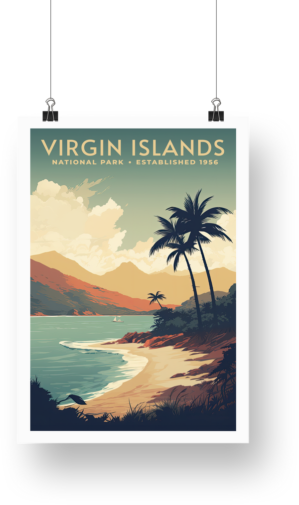 Virgin Islands National Park Poster - poster