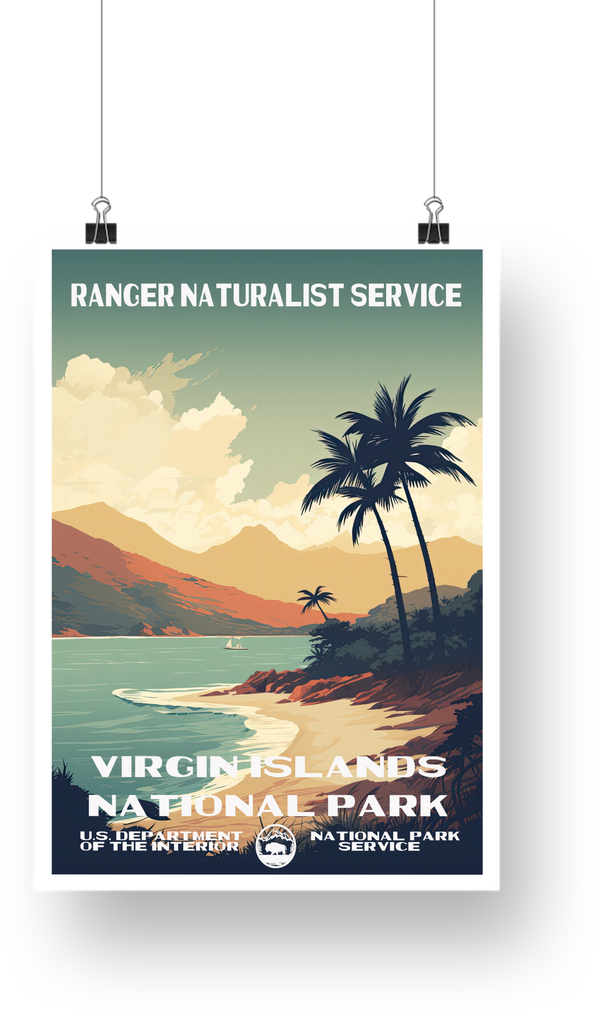 Virgin Islands National Park Poster - poster