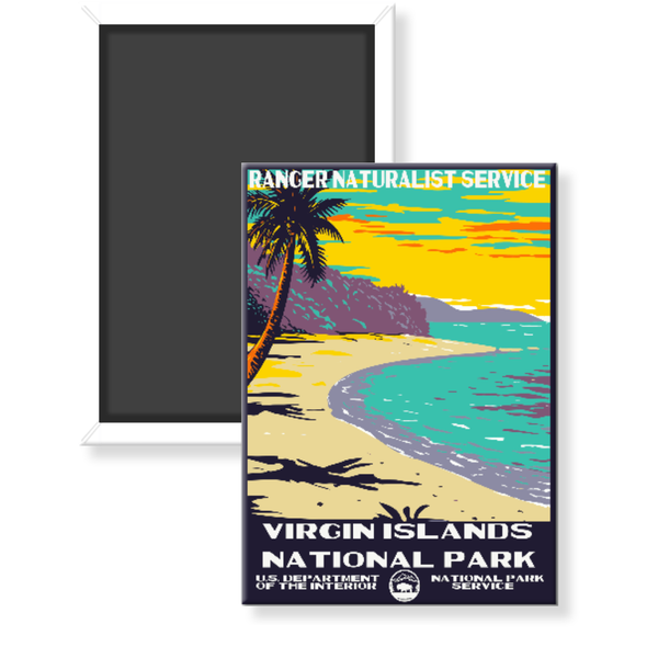 Virgin Islands National Park WPA Magnet - magnet