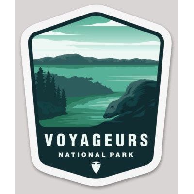 Voyageurs National Park Die Cut Sticker - sticker