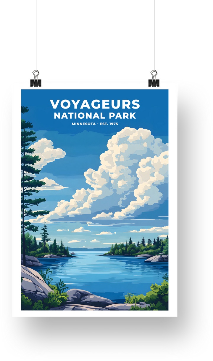 Voyageurs National Park Poster - poster