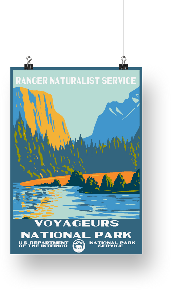 Voyageurs National Park Poster - poster