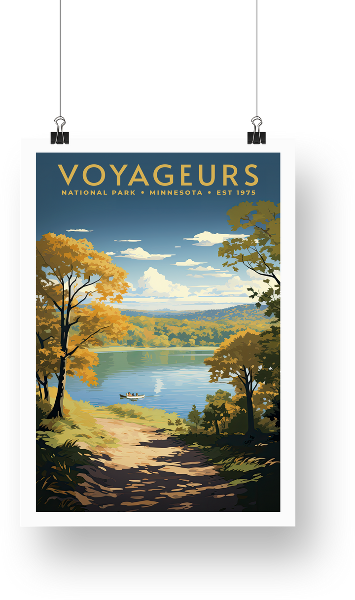 Voyageurs National Park Poster - poster