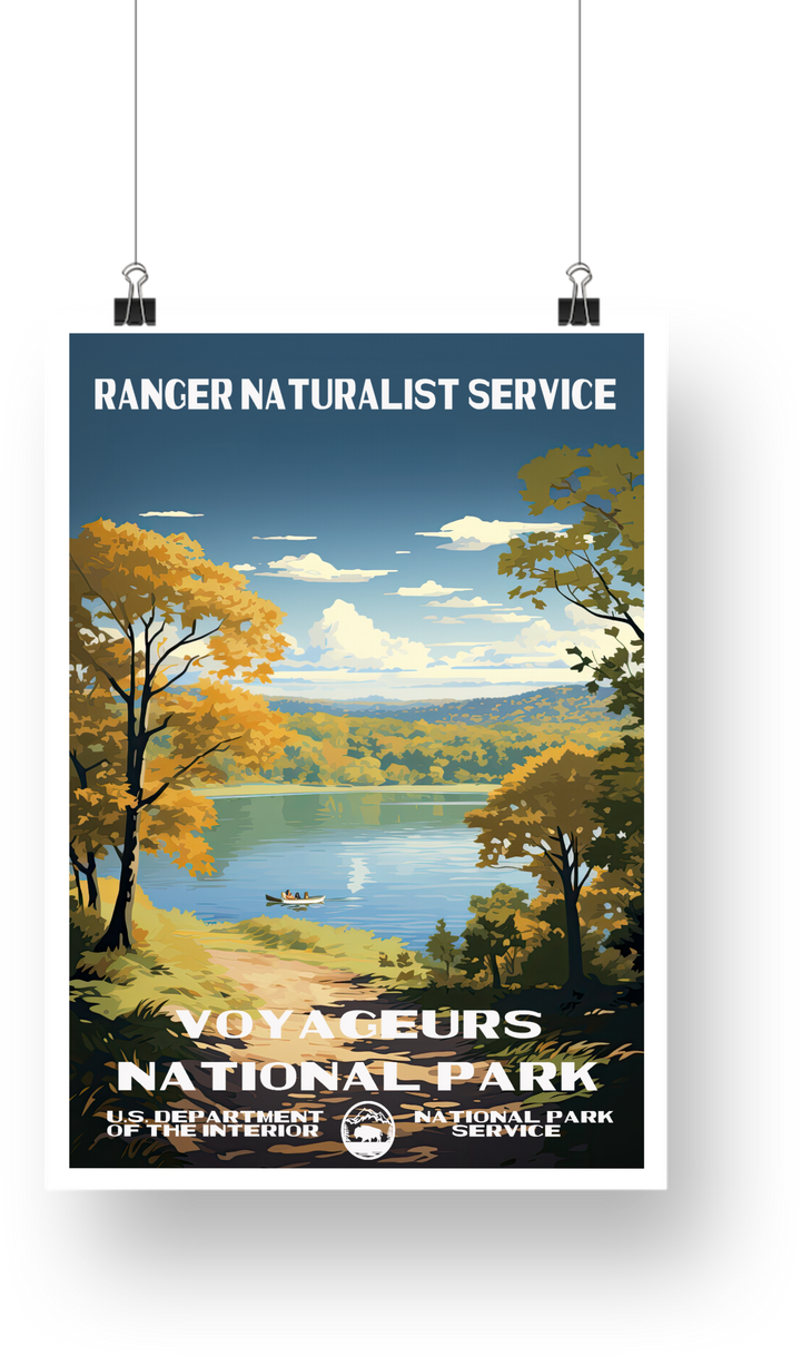 Voyageurs National Park Poster - poster