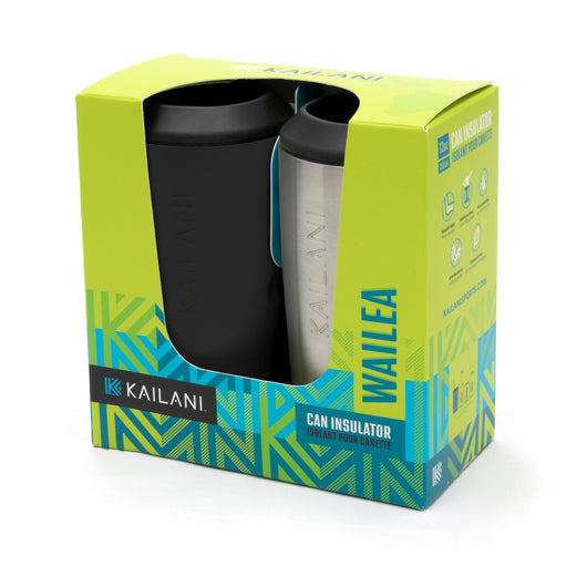 WAILEA Can Insulator Duo Pack - Sold as Six Packs of Duos (Total of 12 Insulators) - Drinkware