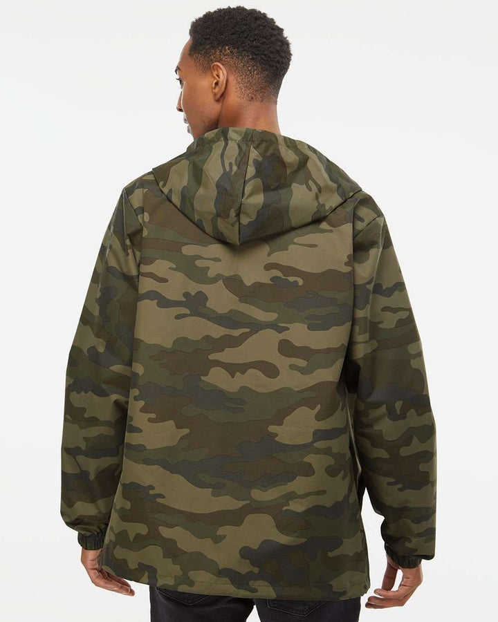 Water-Resistant Hooded Windbreaker EXP95NB - Outerwear