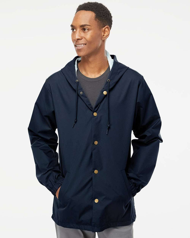 Water-Resistant Hooded Windbreaker EXP95NB - Outerwear