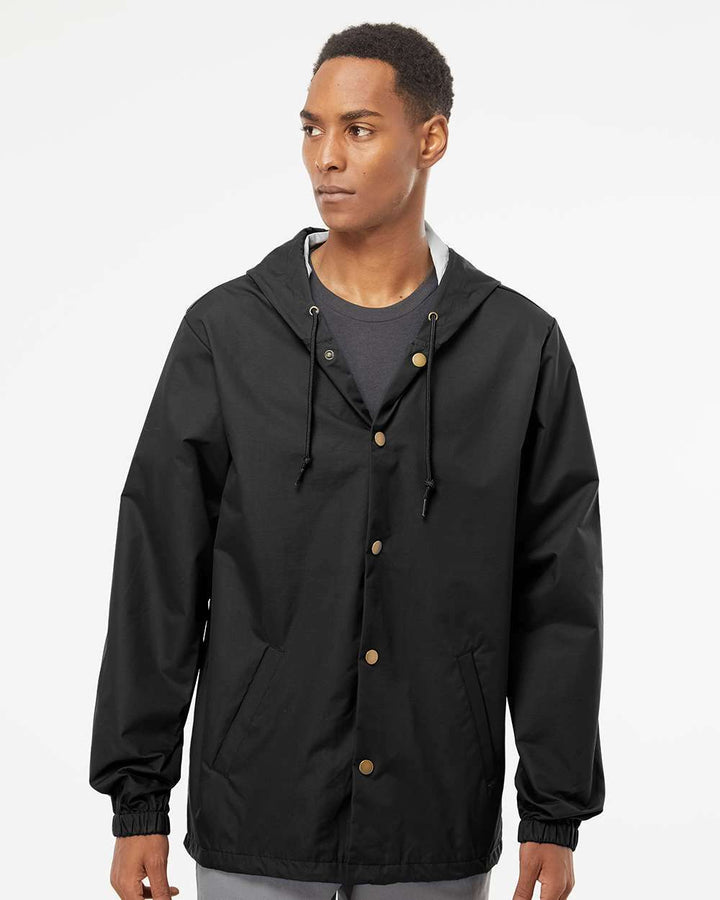 Water-Resistant Hooded Windbreaker EXP95NB - Outerwear