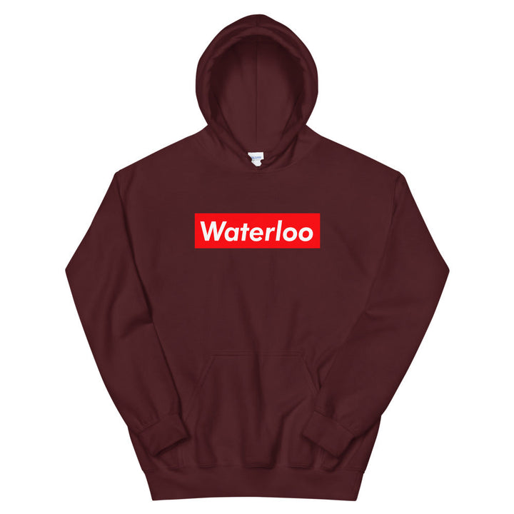 Waterloo Supreme’d Hoodie - Maroon / S