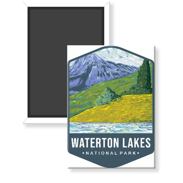 Waterton Lakes National Park Magnet - magnet