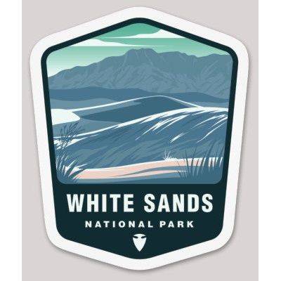 White Sands National Park Die Cut Sticker - sticker