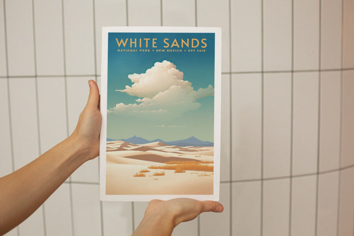 White Sands National Park Poster - poster