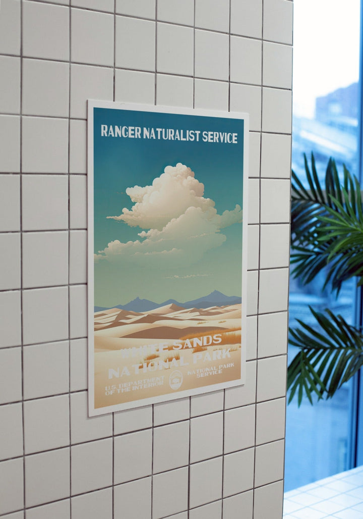 White Sands National Park Poster - poster