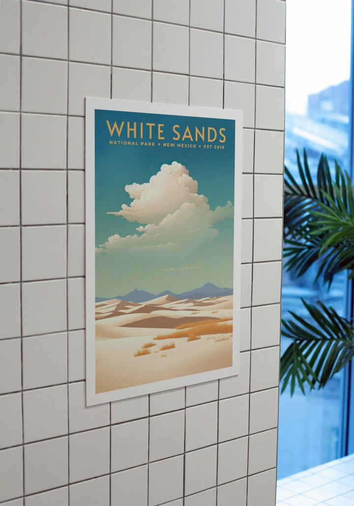 White Sands National Park Poster - poster