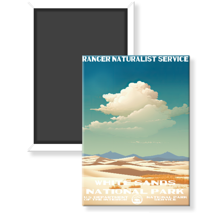 White Sands National Park WPA Magnet - magnet