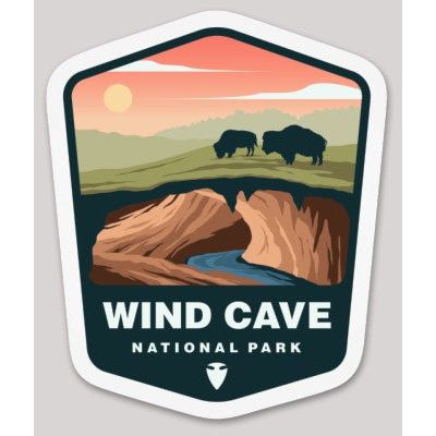 Wind Cave National Park Die Cut Sticker - sticker