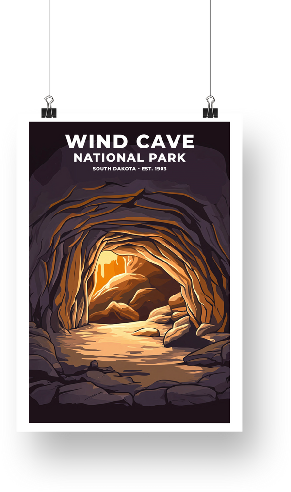 Wind Cave National Park Poster - poster