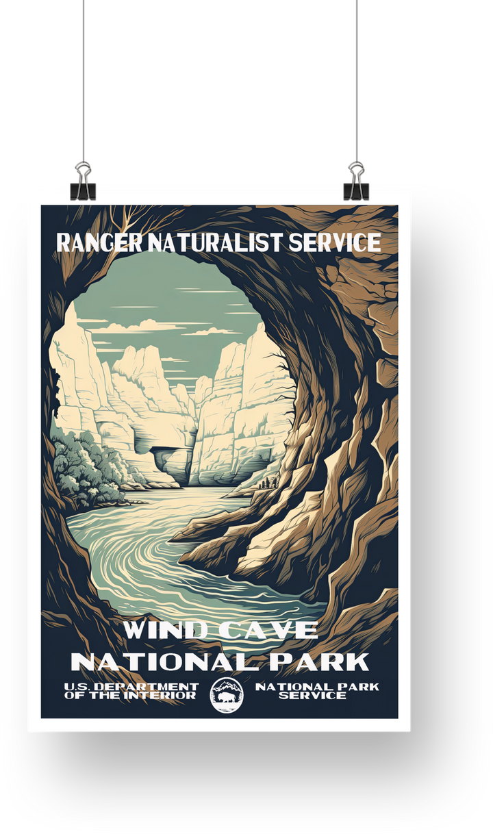 Wind Cave National Park Poster - poster