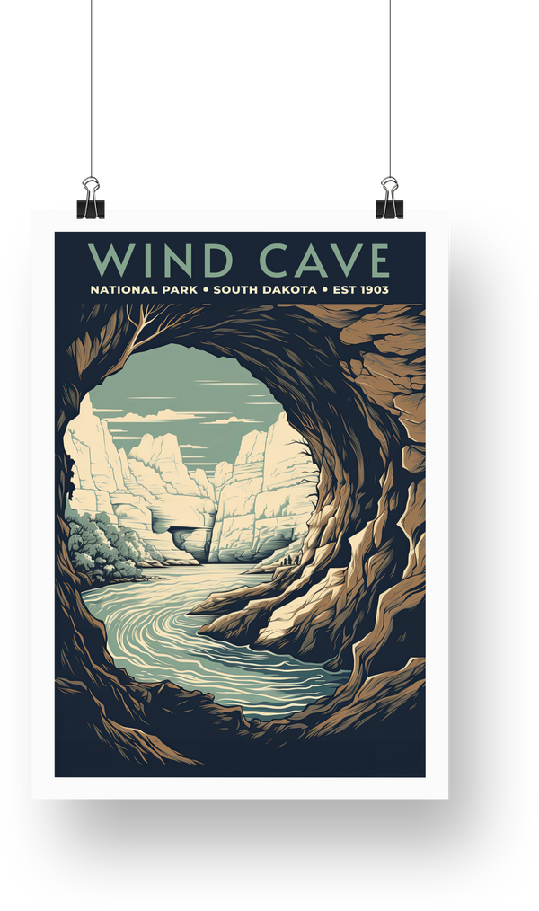 Wind Cave National Park Poster - poster