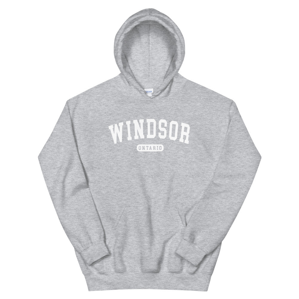 Windsor Ontario College Hoodie - Sport Grey / S