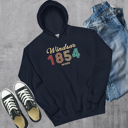 Windsor Vintage Hoodie - Navy / S