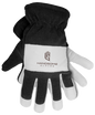 Black and white winter lined Blackjack gloves designed for custom apparel use
