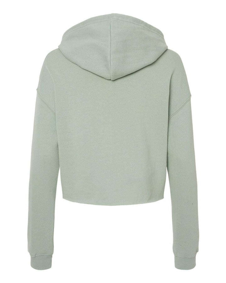 Women's Lightweight Crop Hooded Sweatshirt - AFX64CRP - Cropped Hoodie