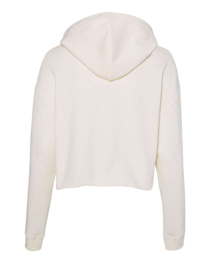 Women's Lightweight Crop Hooded Sweatshirt - AFX64CRP - Cropped Hoodie