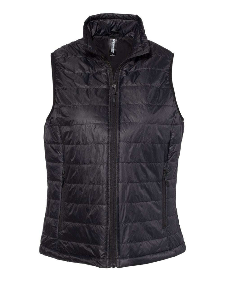 Women's Puffer Vest EXP220PFV - Black / XS - Outerwear