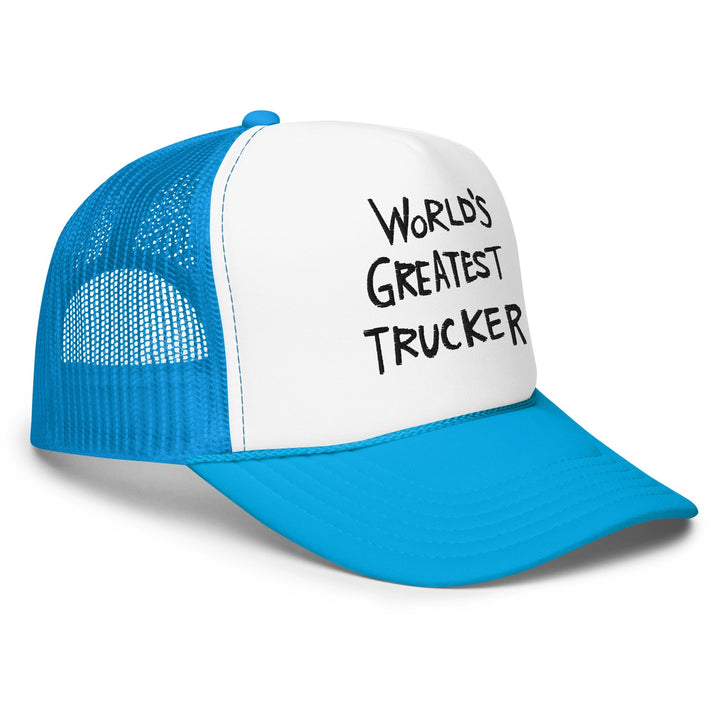 World’s Greatest Trucker Regular Show Embroidered Foam Trucker Hat