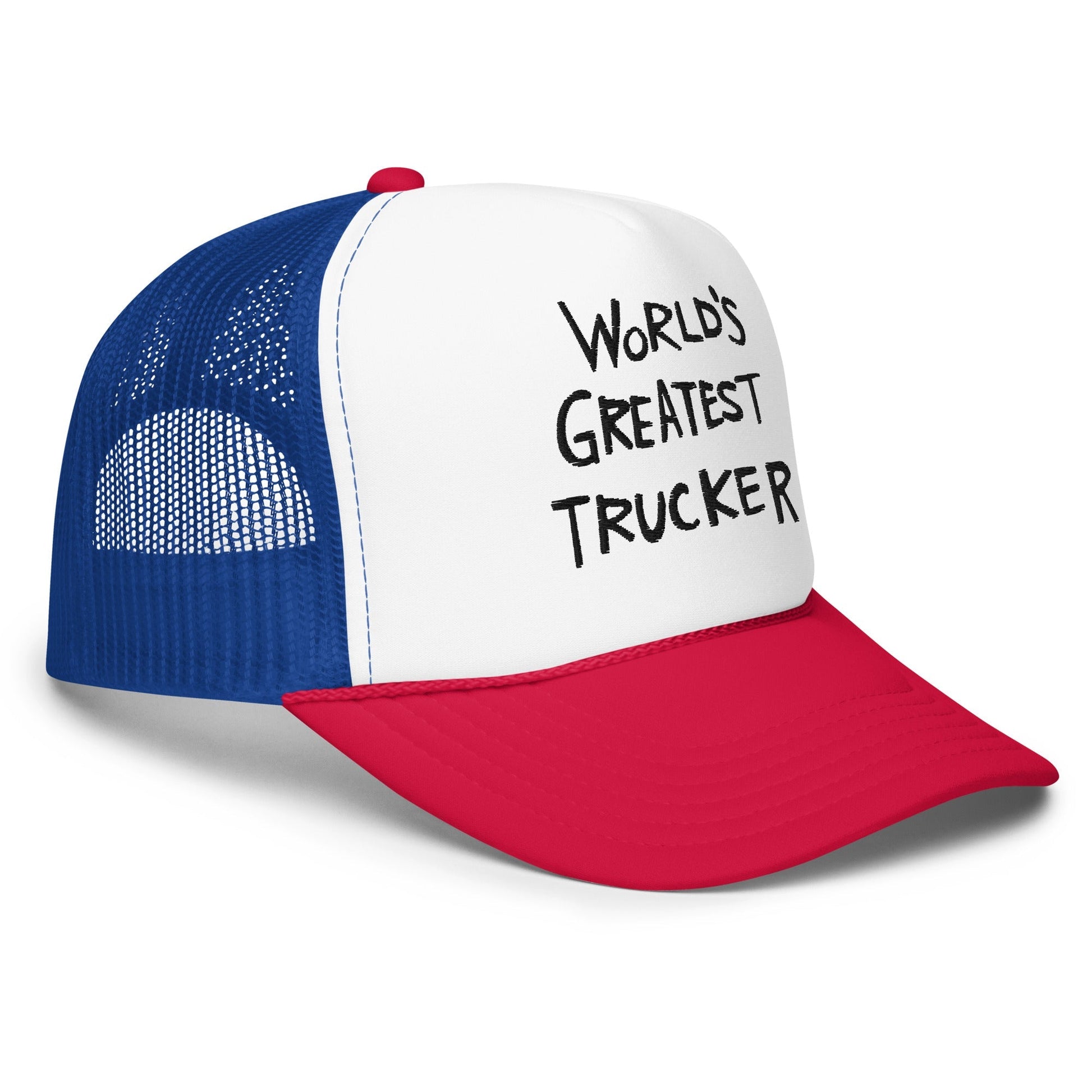 World’s Greatest Trucker Regular Show Embroidered Foam Hat