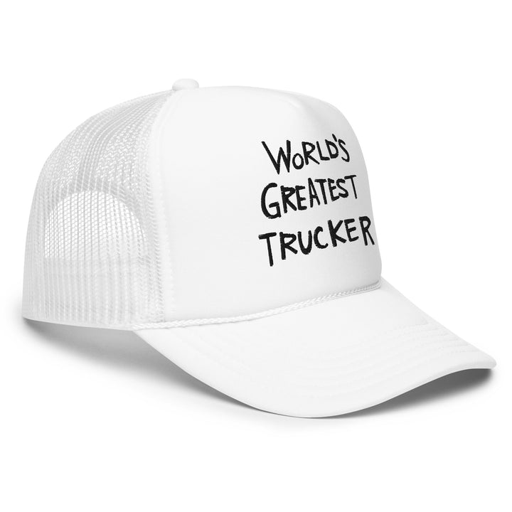 World’s Greatest Trucker Regular Show Embroidered Foam Trucker Hat