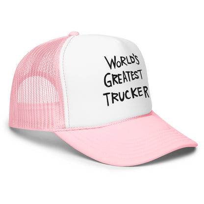 World’s Greatest Trucker Regular Show Embroidered Foam Hat