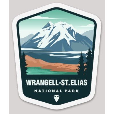 Wrangell-St. Elias National Park Die Cut Sticker - sticker