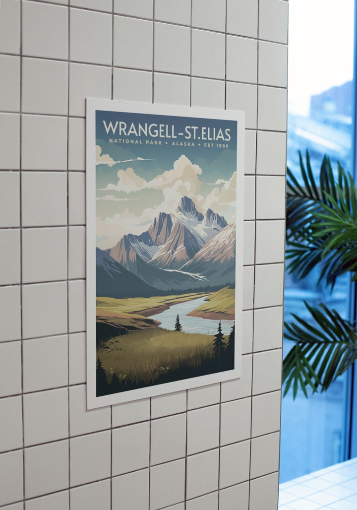 Wrangell-St. Elias National Park Poster - poster